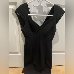 Zara black work dress